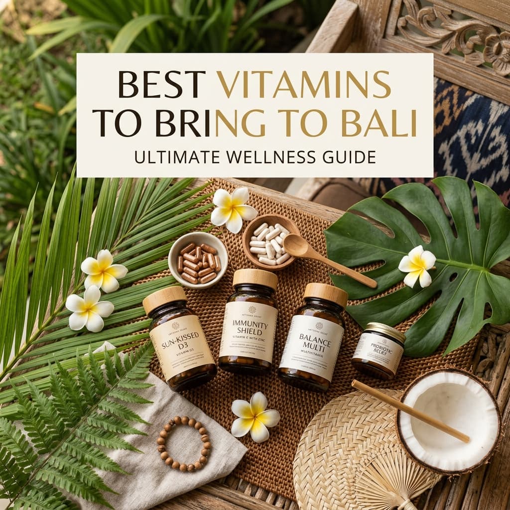 Best Vitamins to Bring to Bali: Essential Travel Wellness Guide (2026)